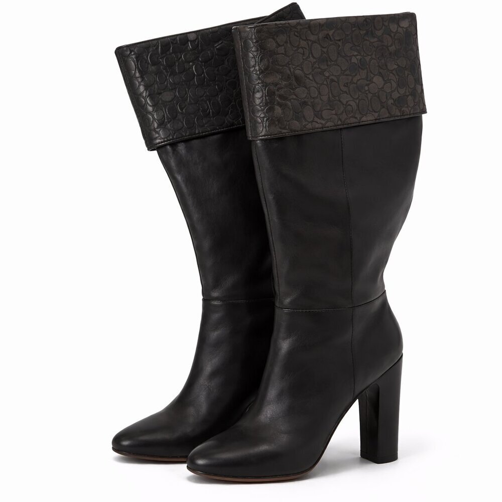 Coach Knee-High Boots | Size 10B | Like New, Never Worn - Picture 4 of 5